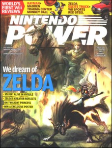 Nintendo Power Zelda cover
